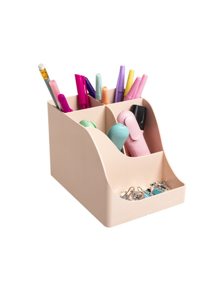 Organizador de sobremesa exacompta skandi color nude 155x119x109 mm