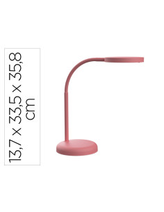 Lampara de escritorio maul led joy color rosa 137x335x358 mm