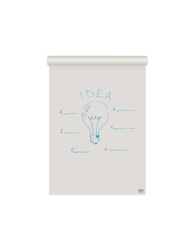 Bloc congreso nobo papel reciclado cuadriculado/liso 580x810 mm 50 hojas 70 g/m2 pack de 2 unidades