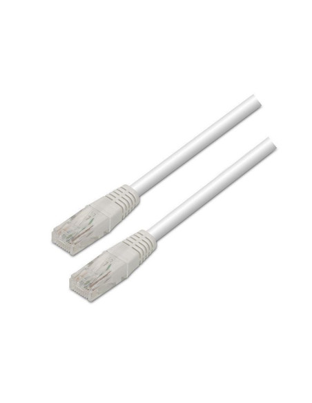 Cable de Red RJ45 UTP Aisens A133-0201 Cat.5e/ 10m/ Blanco