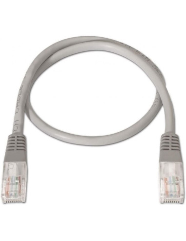 Cable de Red RJ45 UTP Aisens A135-0229 Cat.6/ 1m/ Gris
