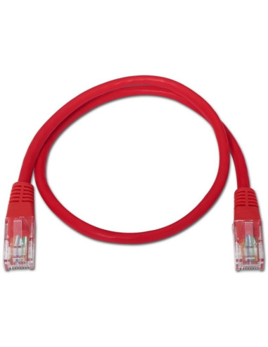 Cable de Red RJ45 UTP Aisens A135-0239 Cat.6/ 2m/ Rojo