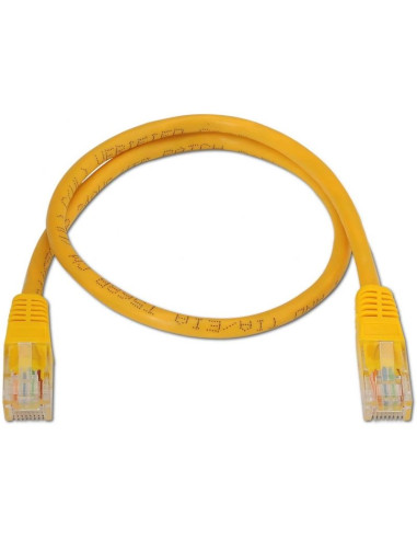 Cable de Red RJ45 UTP Aisens A135-0253 Cat.6/ 50cm/ Amarillo