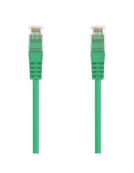 Cable de Red RJ45 AWG24 UTP Aisens A145-0579 Cat.6A/ LSZH/ 50cm/ Verde