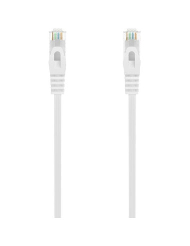 Cable de Red RJ45 AWG24 UTP Aisens A145-0592 Cat.6A/ LSZH/ 30cm/ Blanco