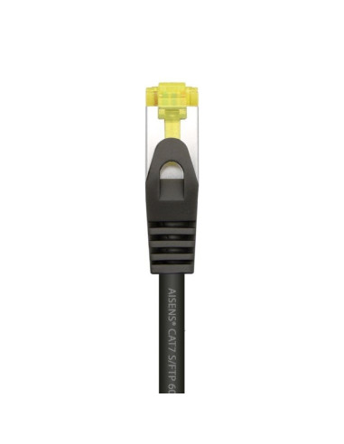 Cable de Red RJ45 SFTP Aisens A146-0485 Cat.7/ 50cm/ Negro