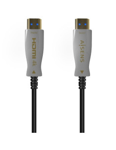 Cable HDMI 2.0 AOC 4K Aisens A148-0698/ HDMI Macho - HDMI Macho/ 100m/ Negro