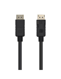 Cable DisplayPort 1.4 8K Aisens A149-0389/ DisplayPort Macho - DisplayPort Macho/ 80cm/ Negro