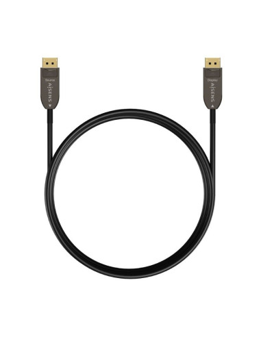 Cable DisplayPort 1.4 AOC 8K Aisens A155-0607/ DisplayPort Macho - DisplayPort Macho/ 15m/ Negro