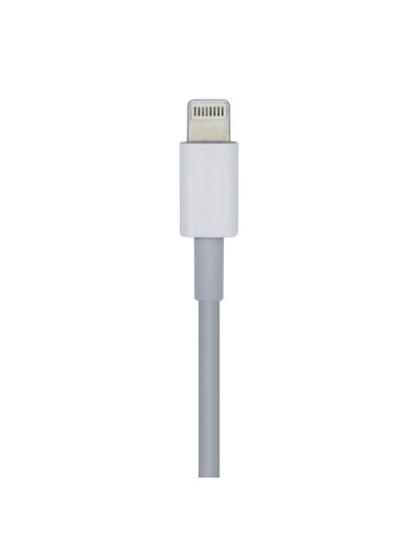Cable USB 2.0 Tipo-C Lightning Aisens A102-0442/ Lightning Macho - USB Tipo-C Macho/ 1m/ Blanco