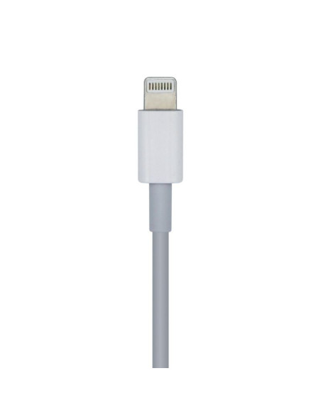 Cable USB 2.0 Tipo-C Lightning Aisens A102-0442/ Lightning Macho - USB Tipo-C Macho/ 1m/ Blanco