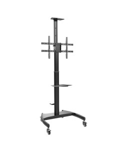 Soporte de Suelo Inclinable/ Giratorio con Ruedas y Manivela Aisens FT70TE-169 para TV 37-70""/ hasta 50kg