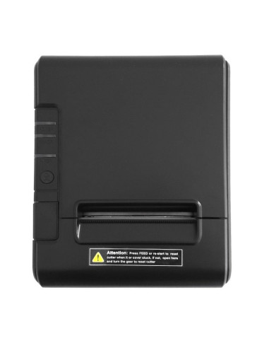 Impresora de Tickets Approx appPOS80AM/ Térmica/ Ancho papel 80mm/ USB-RS232/ Negra