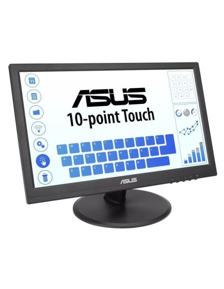 Monitor Profesional Táctil Asus VT168HR 15.6"/ WXGA/ Negro