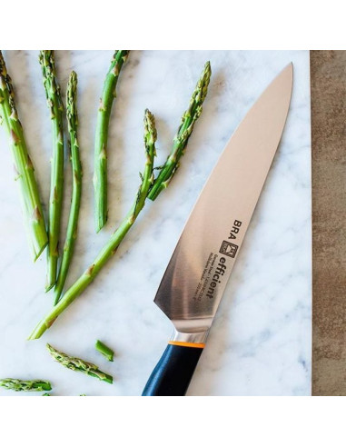 Cuchillo Cocinero Bra Efficient A198006/ Hoja 200mm/ Acero inoxidable