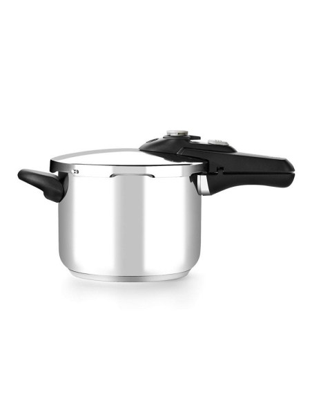 Olla a Presión Bra Vitesse A185102/  22cm/ 6L/ Acero Inoxidable/ Apta para Inducción