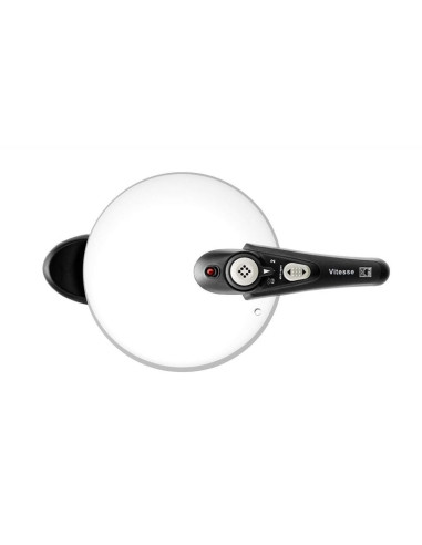Olla a Presión Bra Vitesse A185102/  22cm/ 6L/ Acero Inoxidable/ Apta para Inducción