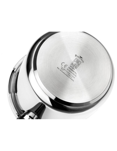 Olla a Presión Bra Vitesse A185102/  22cm/ 6L/ Acero Inoxidable/ Apta para Inducción
