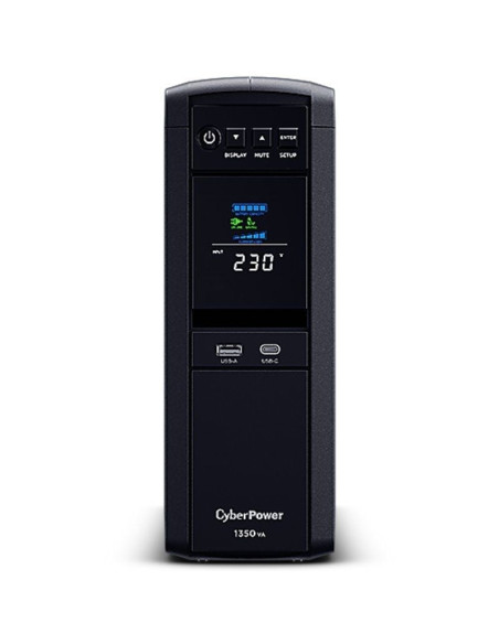 SAI Línea Interactiva Cyberpower CP1350EPFCLCD/ 1350VA-810W/ 6 Salidas/ Formato Torre