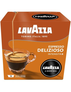 Cápsula Lavazza Deliziosamente para cafeteras A Modo Mio/ Caja de 16 2