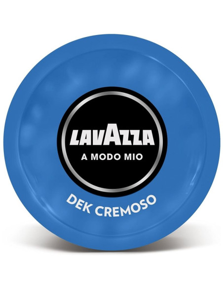Cápsula Lavazza Cremosamente Dek para cafeteras A Modo Mio/ Caja 16