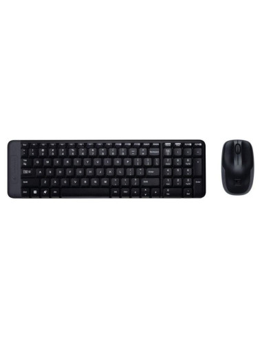 Teclado y Ratón Inalámbricos Logitech Wireless Combo MK220
