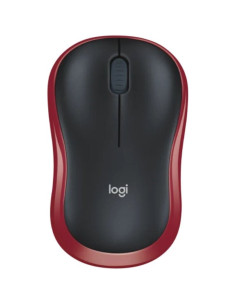 Ratón Inalámbrico Logitech M185/ Hasta 1000 DPI/ Rojo 2