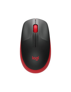 Ratón Inalámbrico Logitech M190/ Hasta 1000 DPI/ Rojo 2