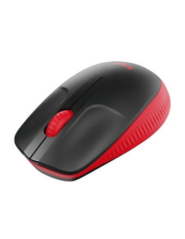 Ratón Inalámbrico Logitech M190/ Hasta 1000 DPI/ Rojo