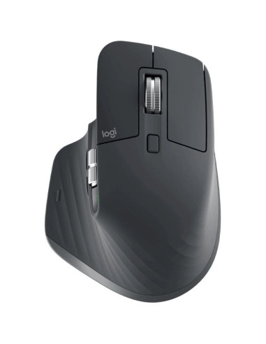 Ratón Ergonómico Inalámbrico por Bluetooth Logitech MX Master 3S/ Batería recargable/ Hasta 8000 DPI/ Grafito