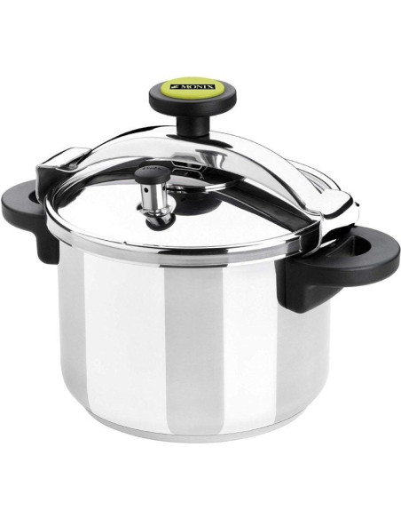 Olla a Presión Monix Classica M530003/  24cm/ 8L/ Acero Inoxidable/ Apta para Inducción