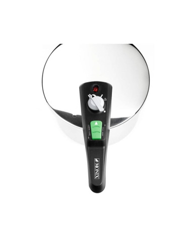 Olla a Presión Monix Quick/  22cm/ 6L/ Acero Inoxidable