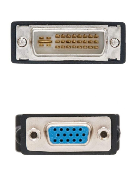 Adaptador Nanocable 10.15.0704/ DVI Macho - VGA Hembra