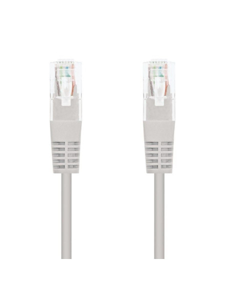 Cable de Red RJ45 UTP Nanocable 10.20.0400 Cat.6/ 50cm/ Gris