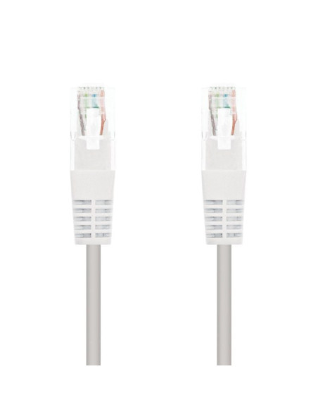 Cable de Red RJ45 UTP Nanocable 10.20.0402-W Cat.6/ 2m/ Blanco