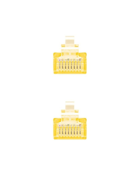 Cable de Red RJ45 UTP Nanocable 10.20.0403-Y Cat.6/ 3m/ Amarillo