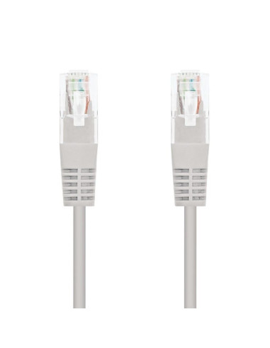 Cable de Red RJ45 UTP Nanocable 10.20.1300 Cat.6/ 50cm/ Gris