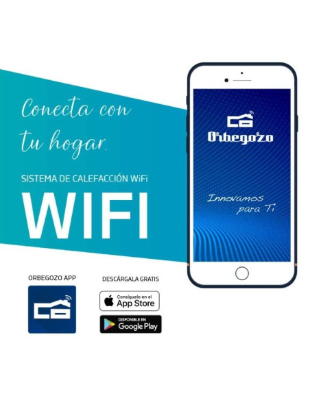 Emisor Térmico Orbegozo RRW 805/ 800W/ 5 Elementos Caloríficos/ WiFi