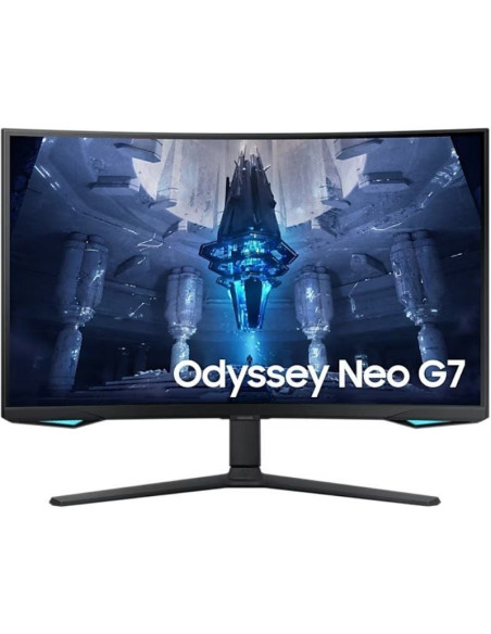Monitor Gaming Curvo Samsung Odyssey Neo G7 S32BG750NP 32"/ 4K/ 1ms/ 165Hz/ VA/ Regulable en altura/ Negro