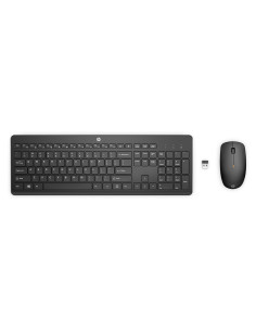 Set teclado + raton inalambrico hp combo 235 color negro