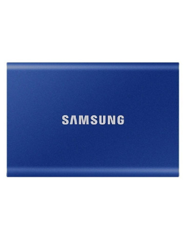 Disco Externo SSD Samsung Portable T7 2TB/ USB 3.2/ Azul