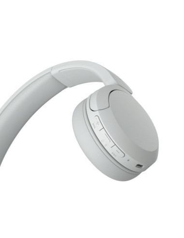 Auriculares inalámbricos Sony WH-CH520/ con Micrófono/ Bluetooth/ Blancos