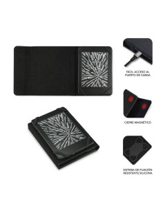 Funda para libro electrónico Subblim 1EC001 Booklet/ Negra 2