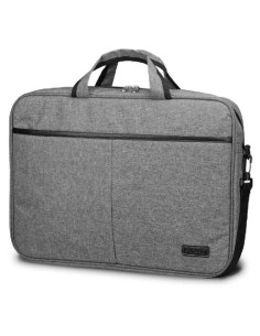 Maletín Subblim Elite Laptop Bag para Portátiles hasta 14""/ Cinta para Trolley/ Gris