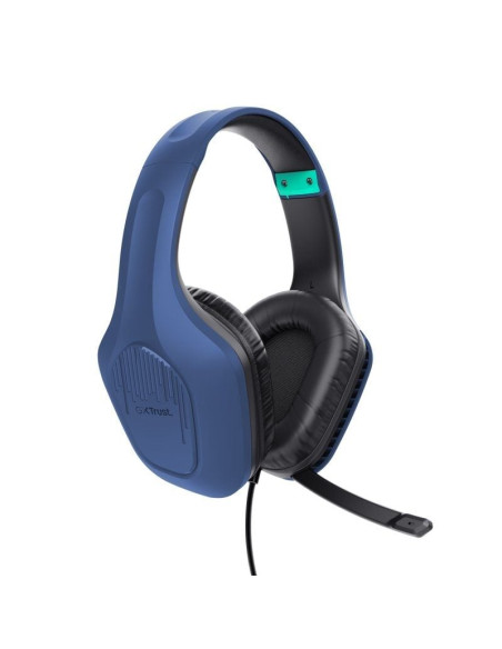 Auriculares Gaming con Micrófono Trust Gaming GXT 415 Zirox/ Jack 3.5/ Azules