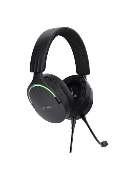 Auriculares Gaming con Micrófono Trust Gaming GXT 490 Fayzo/ USB 2.0/ Negros