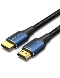 Cable HDMI 2.1 8K Vention ALGLI/ HDMI Macho - HDMI Macho/ 3m/ Azul
