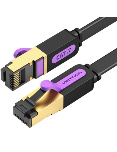 Cable de Red RJ45 STP Vention ICABI Cat.7/ 3m/ Negro