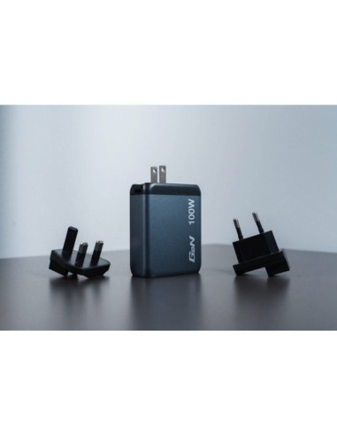 Cargador de Pared Universal Verbatim GNC-100/ 3xUSB Tipo-C/ 1xUSB/ 100W