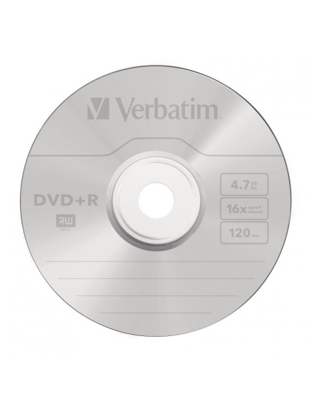 DVD+R Verbatim Advanced AZO 16X/ Tarrina-50uds